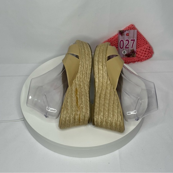 Kelsi Dagger Bianca Wedge Platform Slip-On Sandals Size 8.5 - Picture 6 of 14